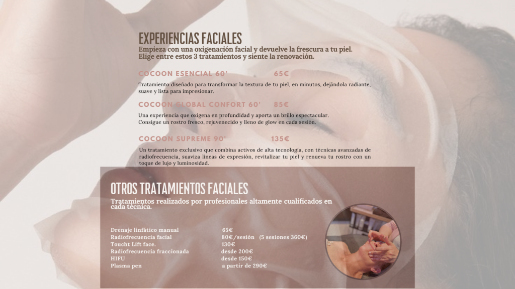 tratamientos faciales